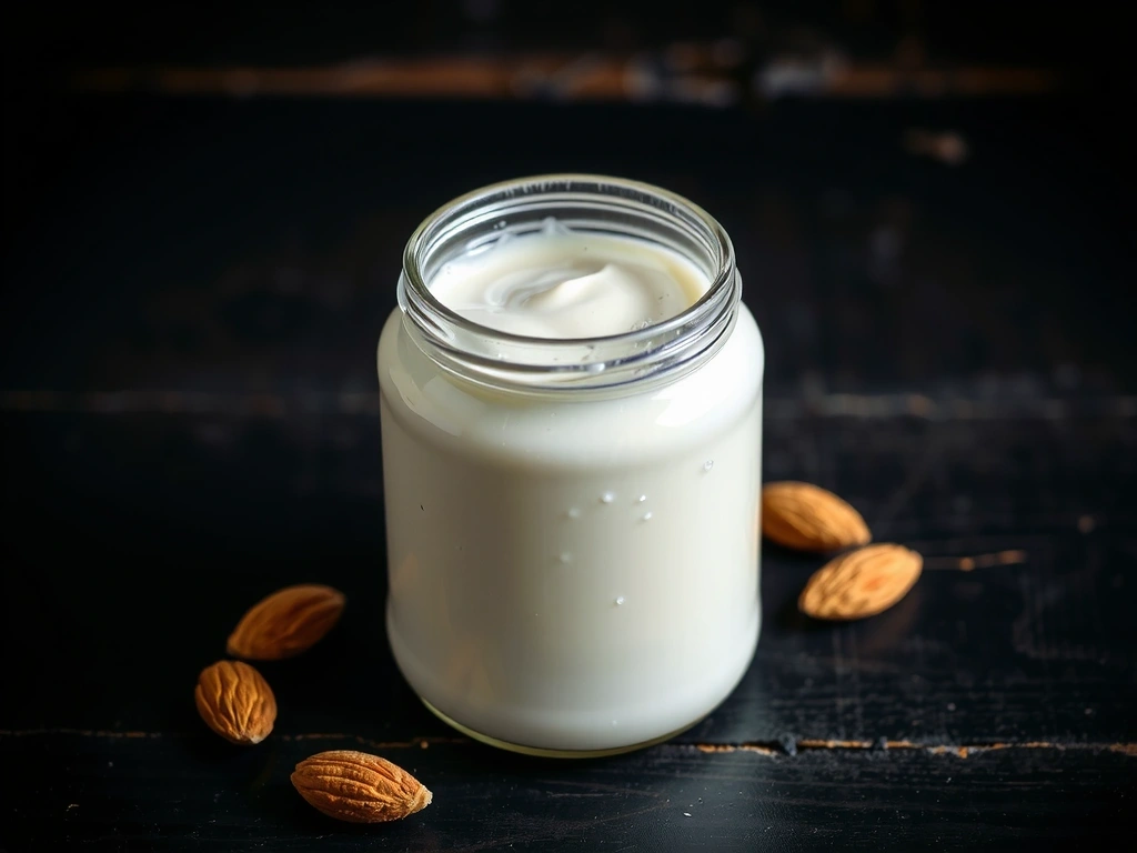 Fermentare iaurt migdale